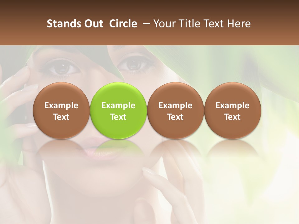 Love Hat Decoration PowerPoint Template