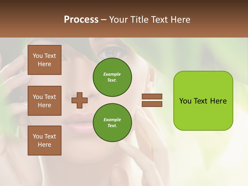 Love Hat Decoration PowerPoint Template
