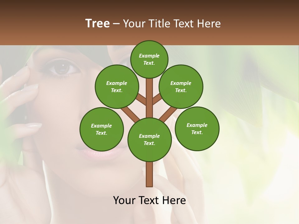 Love Hat Decoration PowerPoint Template