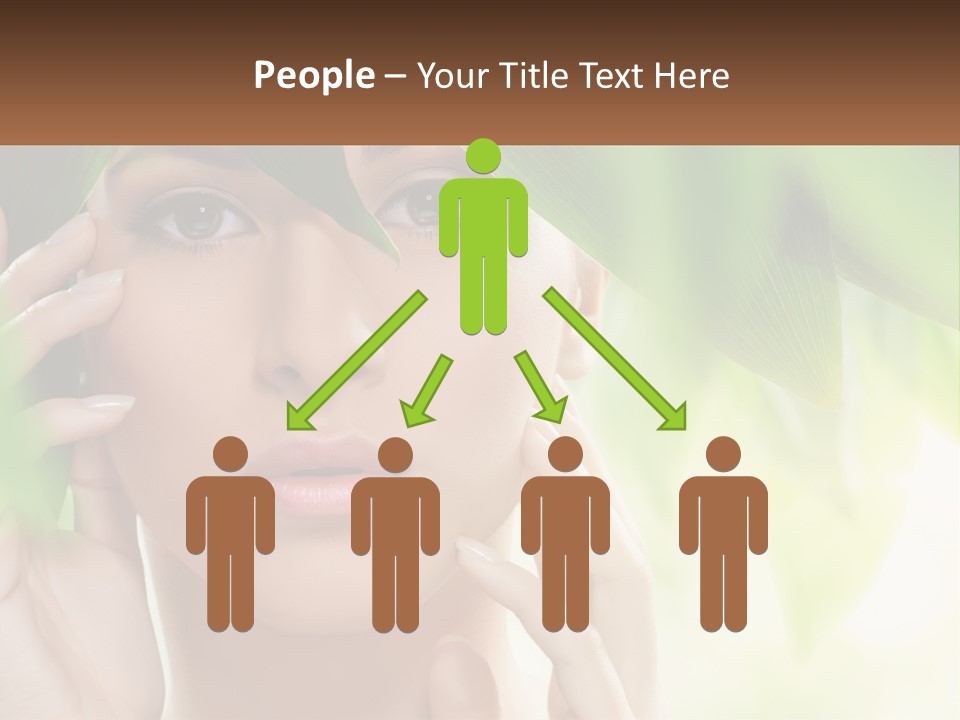 Love Hat Decoration PowerPoint Template