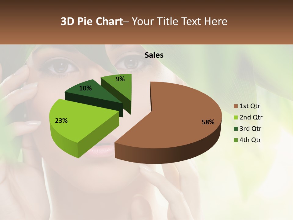 Love Hat Decoration PowerPoint Template