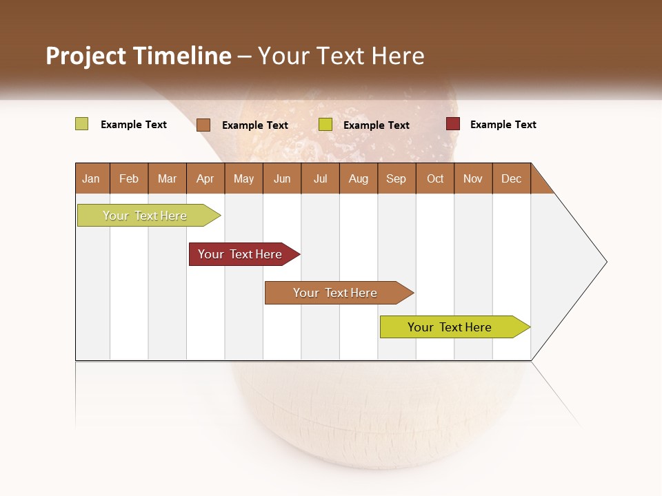Bird Shape Background PowerPoint Template