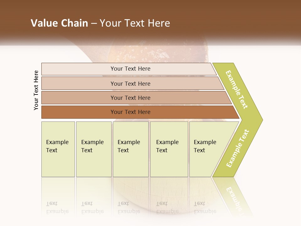 Bird Shape Background PowerPoint Template