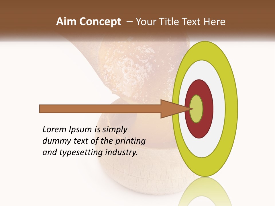 Bird Shape Background PowerPoint Template