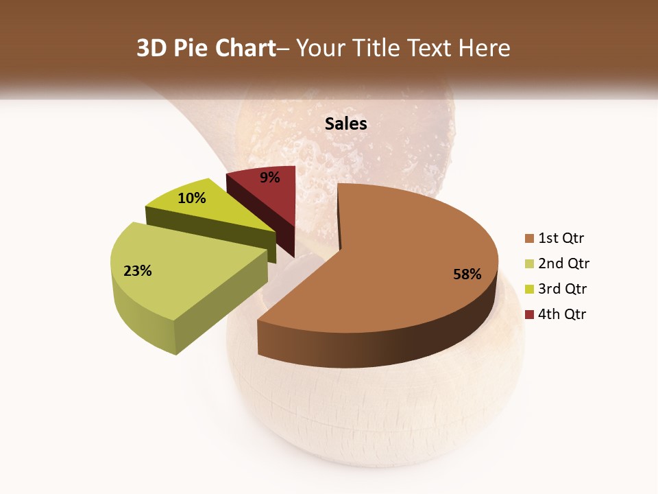 Bird Shape Background PowerPoint Template