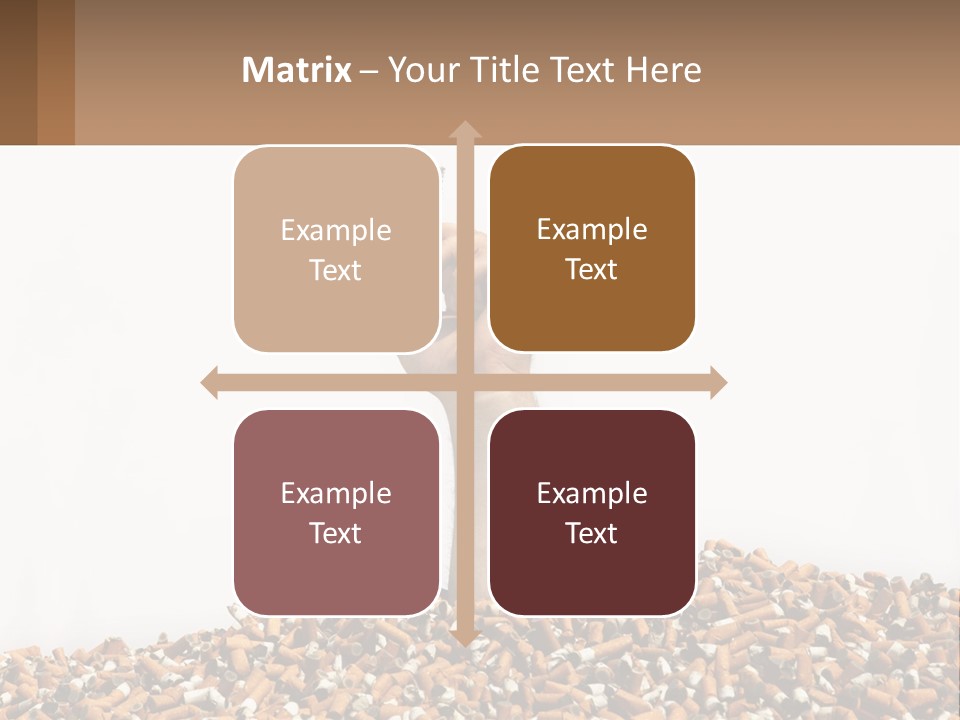 Vector Flag Postage PowerPoint Template