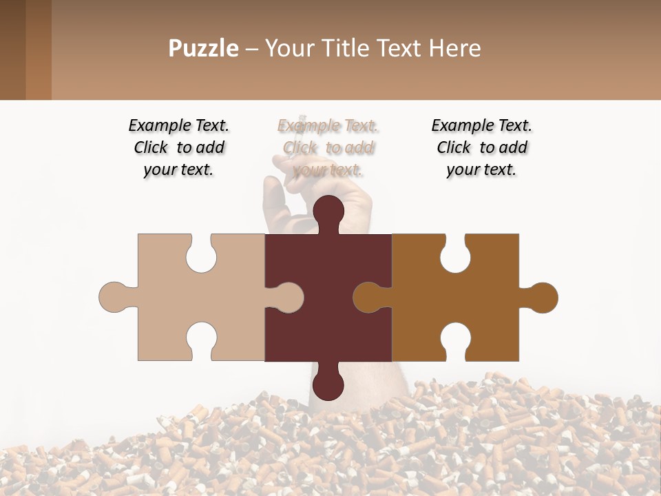 Vector Flag Postage PowerPoint Template