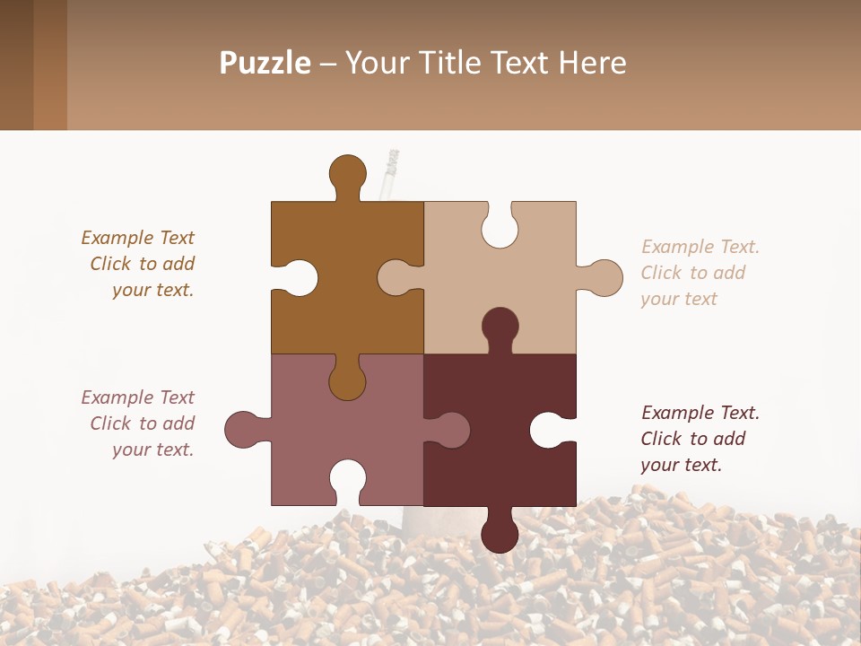 Vector Flag Postage PowerPoint Template