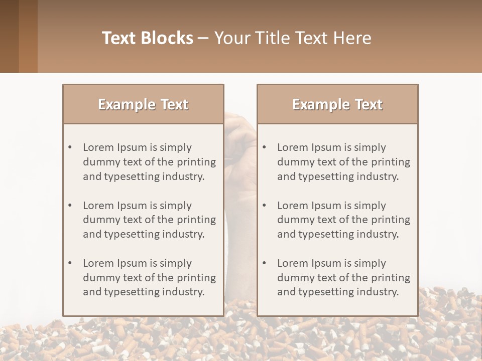 Vector Flag Postage PowerPoint Template
