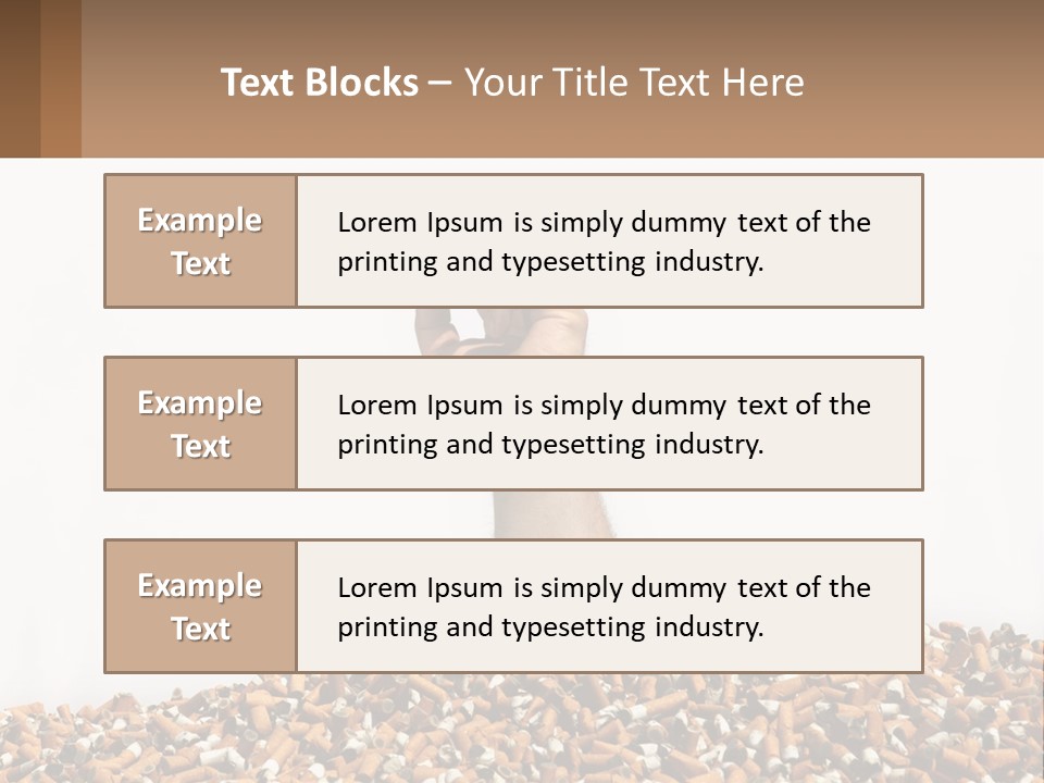 Vector Flag Postage PowerPoint Template