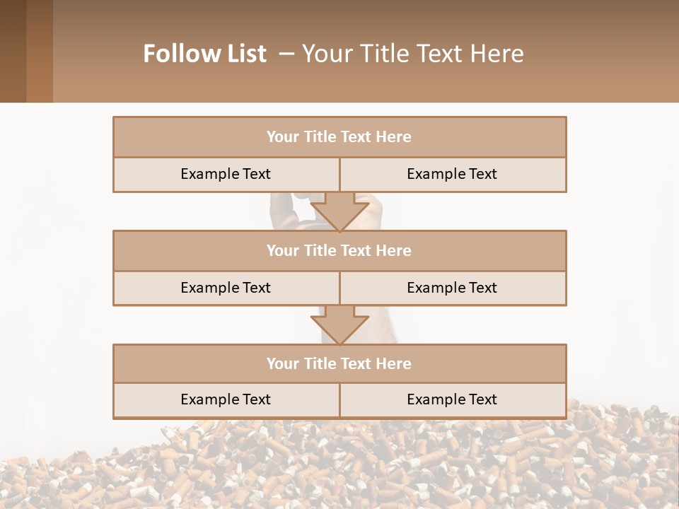 Vector Flag Postage PowerPoint Template