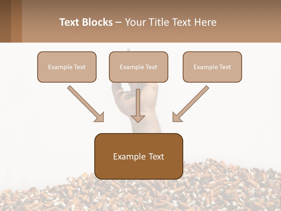Vector Flag Postage PowerPoint Template