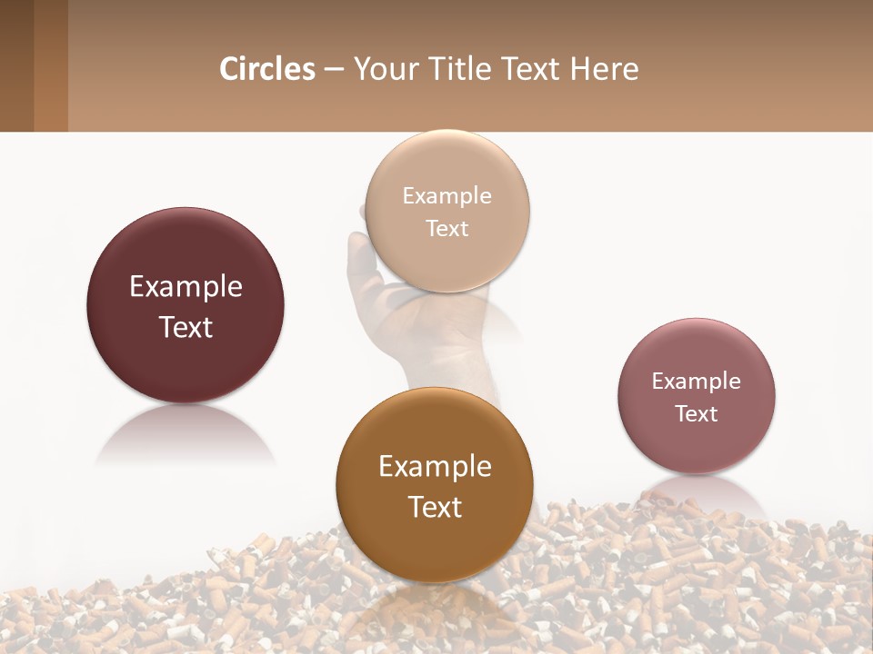 Vector Flag Postage PowerPoint Template