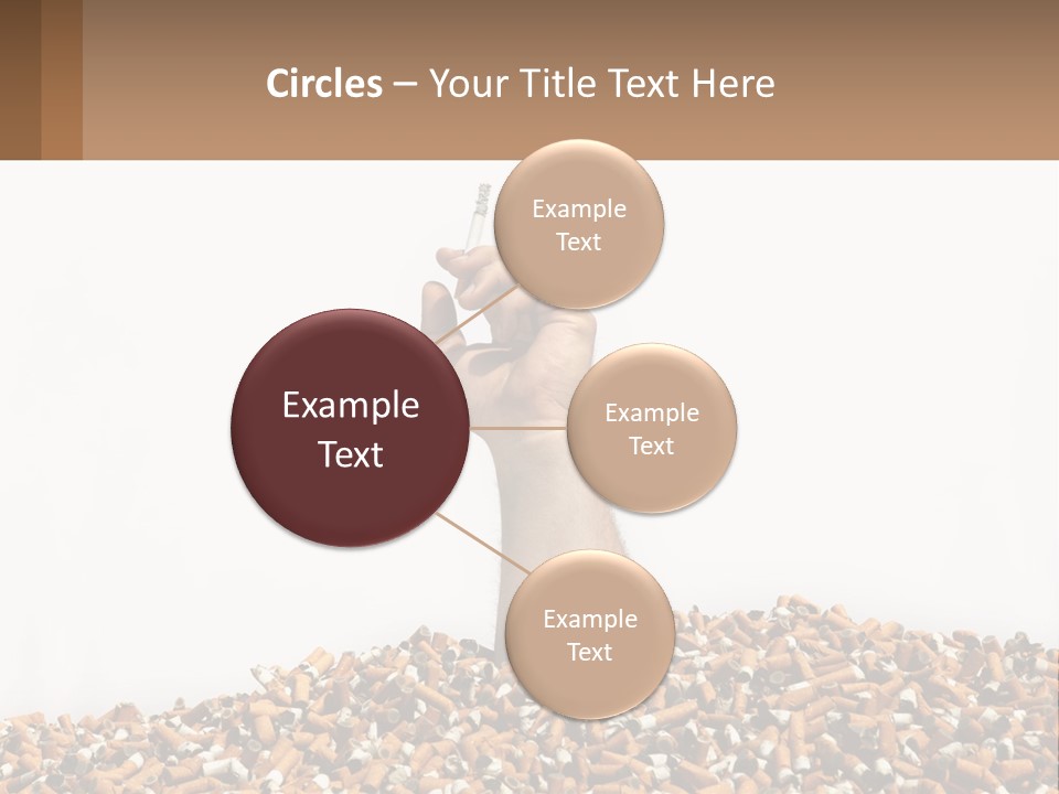 Vector Flag Postage PowerPoint Template