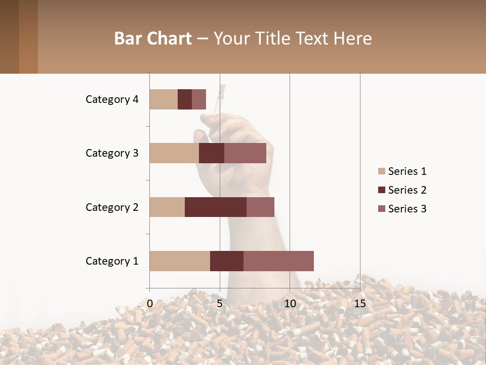 Vector Flag Postage PowerPoint Template