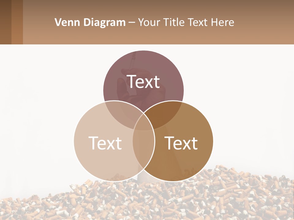 Vector Flag Postage PowerPoint Template