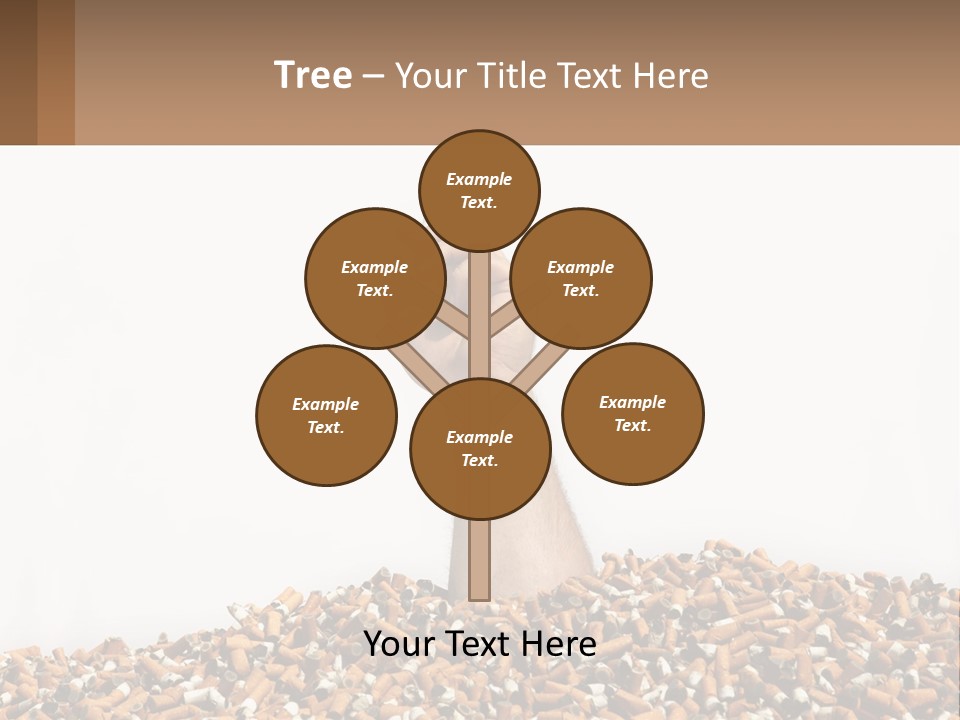 Vector Flag Postage PowerPoint Template