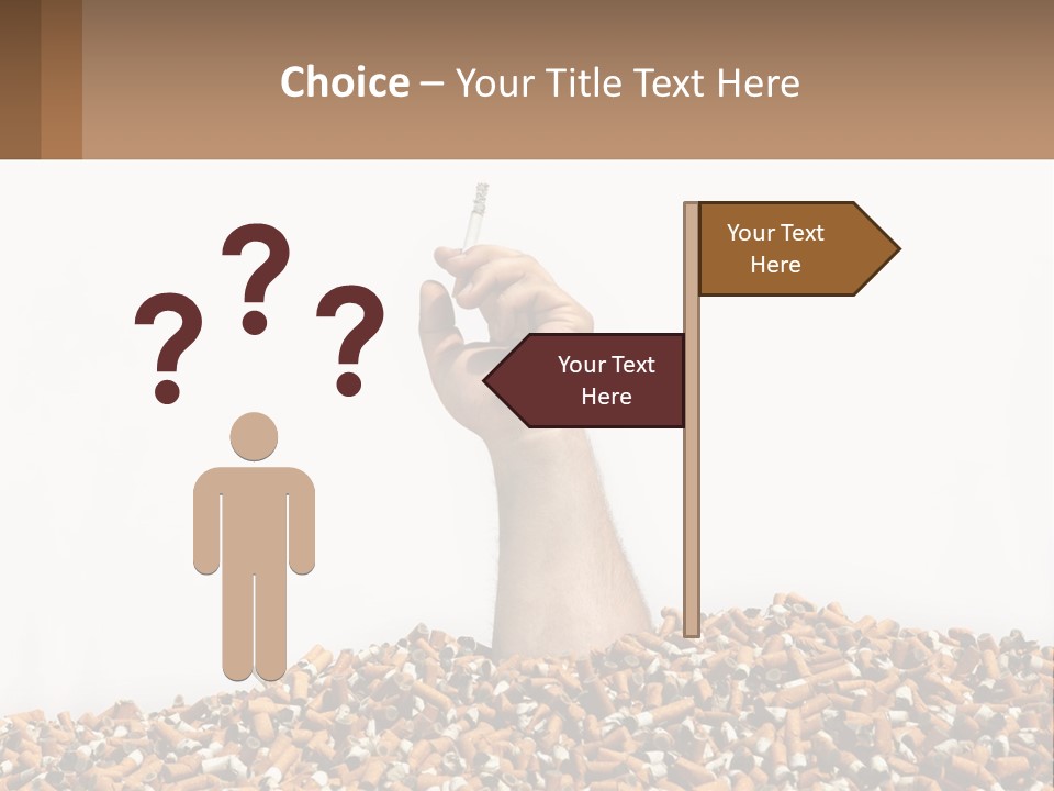 Vector Flag Postage PowerPoint Template