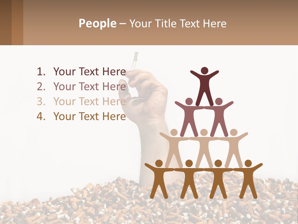 Vector Flag Postage PowerPoint Template