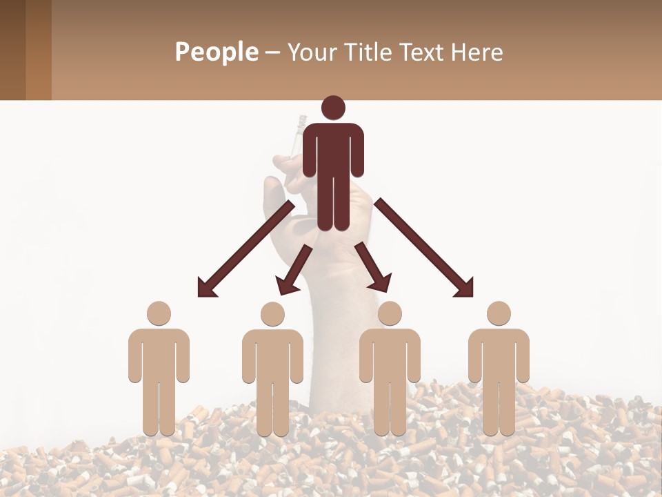 Vector Flag Postage PowerPoint Template