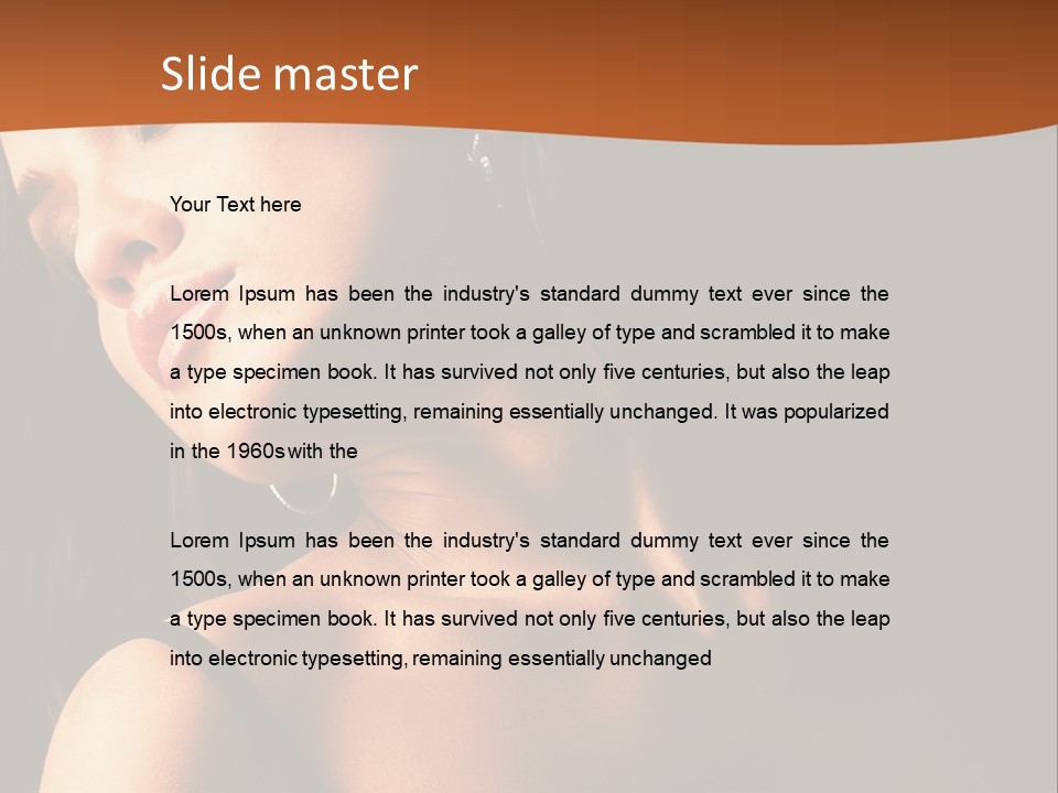 Element Cartoon Flower PowerPoint Template