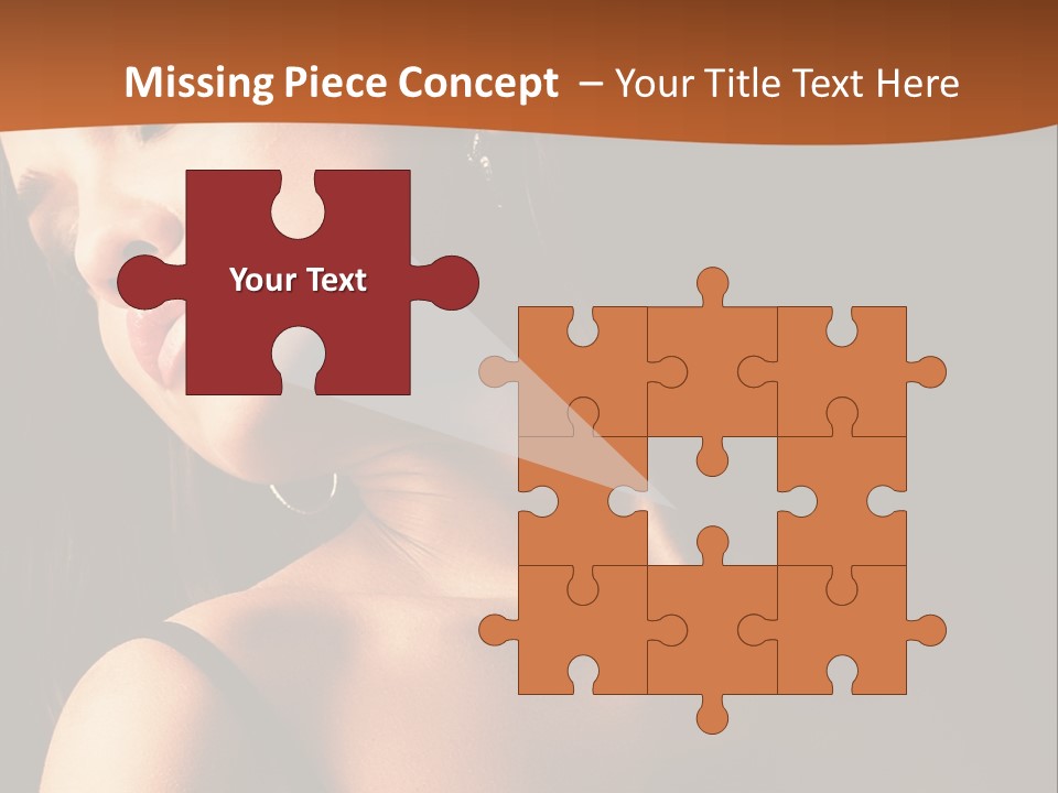 Element Cartoon Flower PowerPoint Template