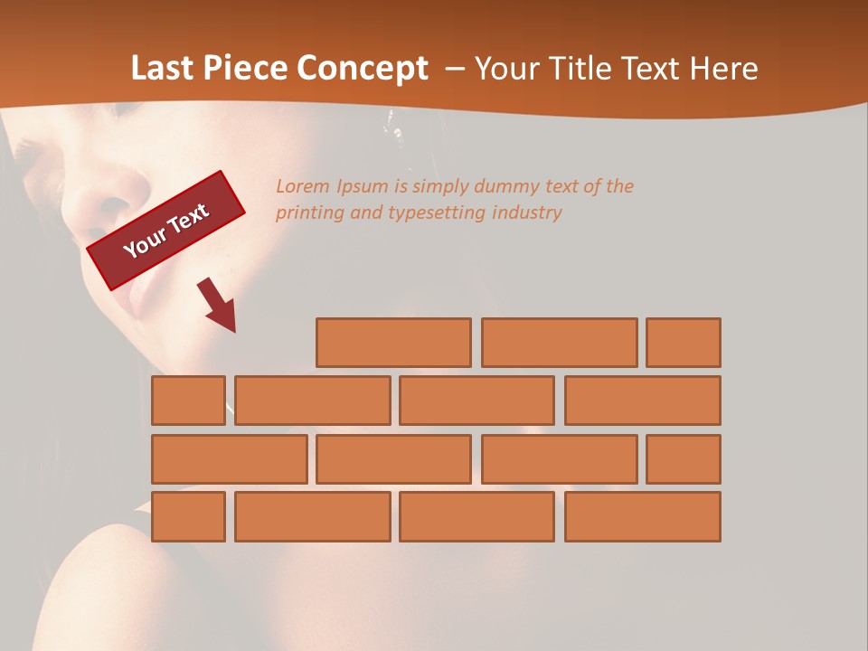 Element Cartoon Flower PowerPoint Template