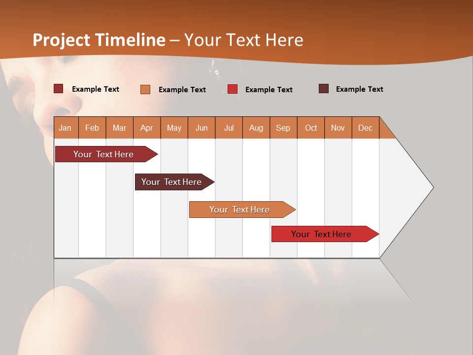 Element Cartoon Flower PowerPoint Template