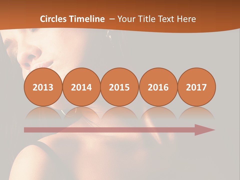 Element Cartoon Flower PowerPoint Template