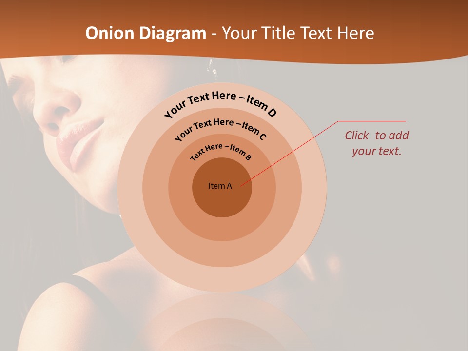 Element Cartoon Flower PowerPoint Template