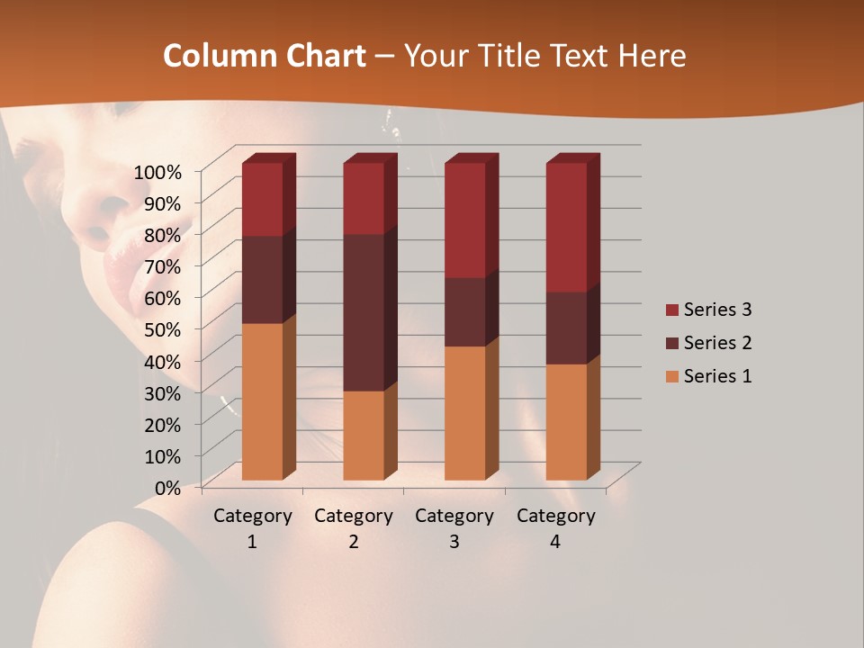 Element Cartoon Flower PowerPoint Template