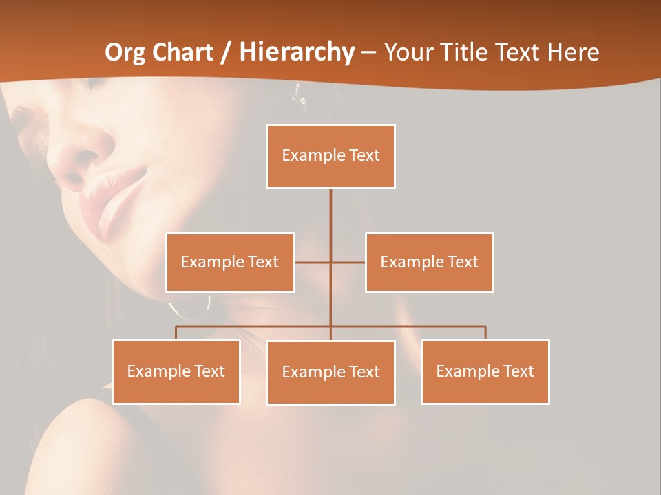 Element Cartoon Flower PowerPoint Template