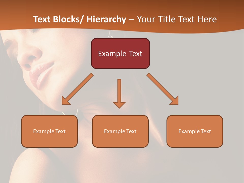 Element Cartoon Flower PowerPoint Template