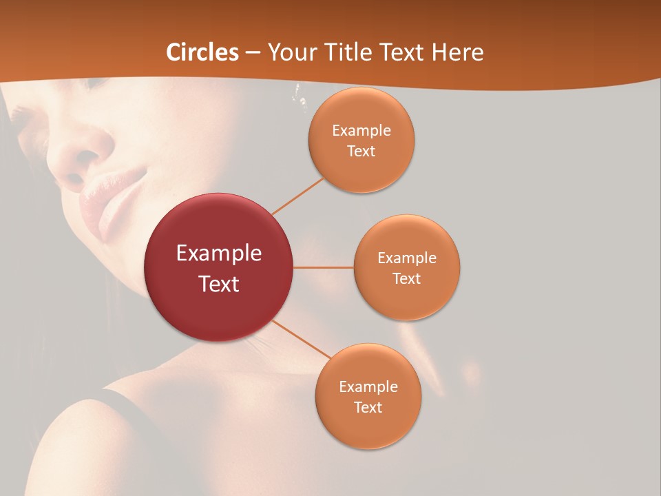 Element Cartoon Flower PowerPoint Template