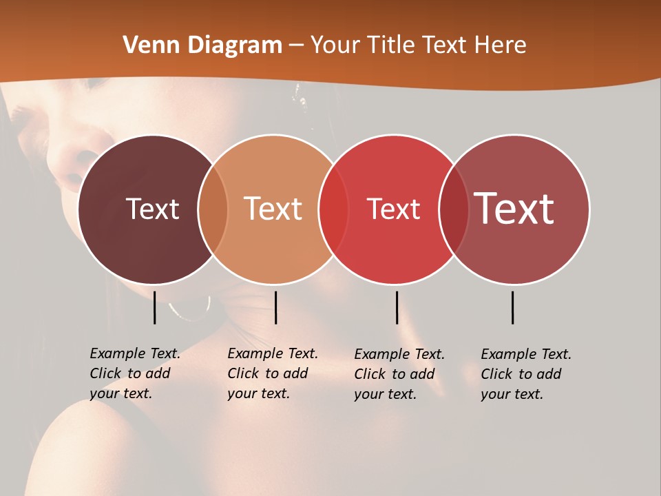 Element Cartoon Flower PowerPoint Template