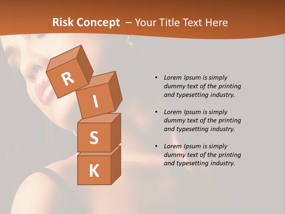 Element Cartoon Flower PowerPoint Template