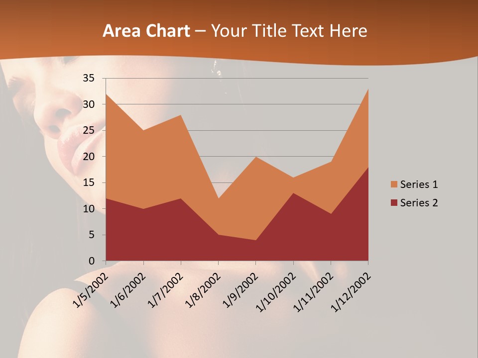 Element Cartoon Flower PowerPoint Template