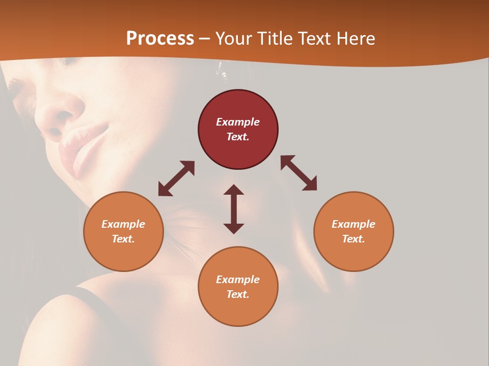 Element Cartoon Flower PowerPoint Template