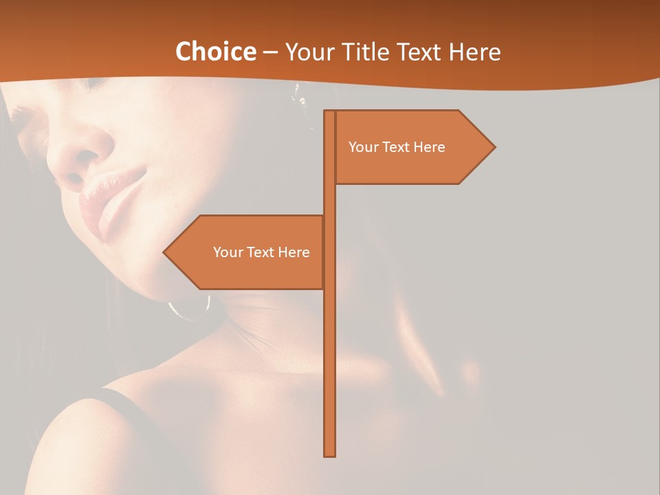 Element Cartoon Flower PowerPoint Template