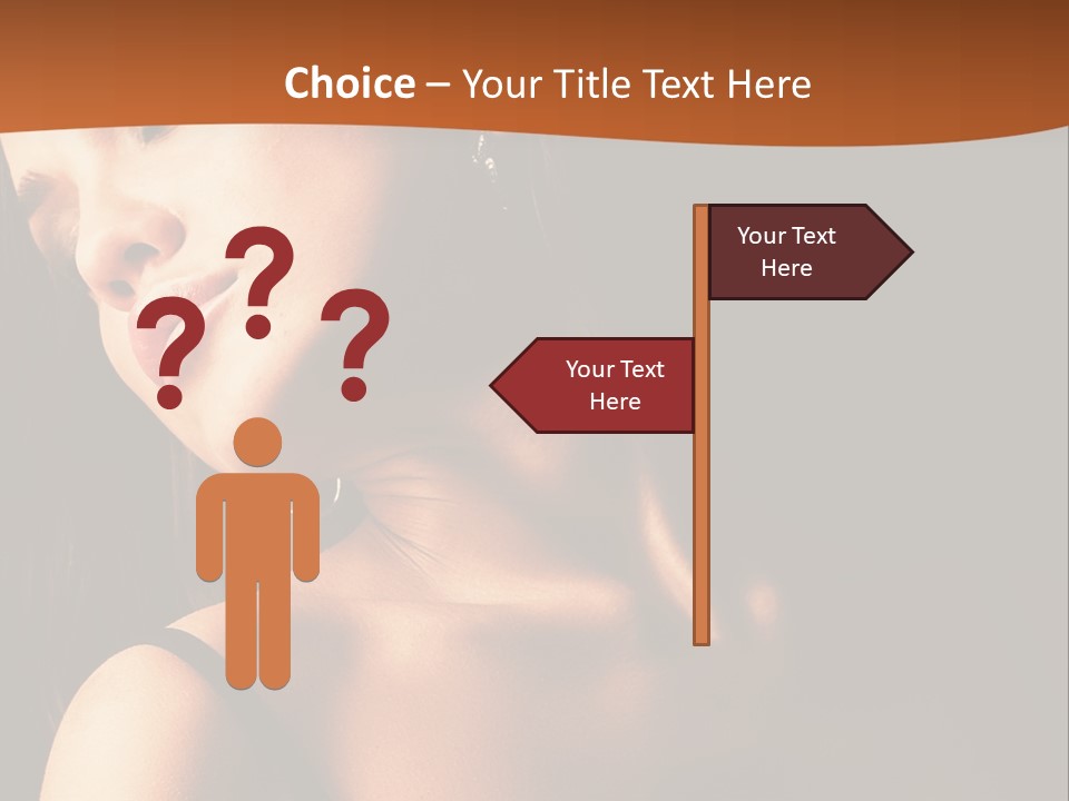 Element Cartoon Flower PowerPoint Template