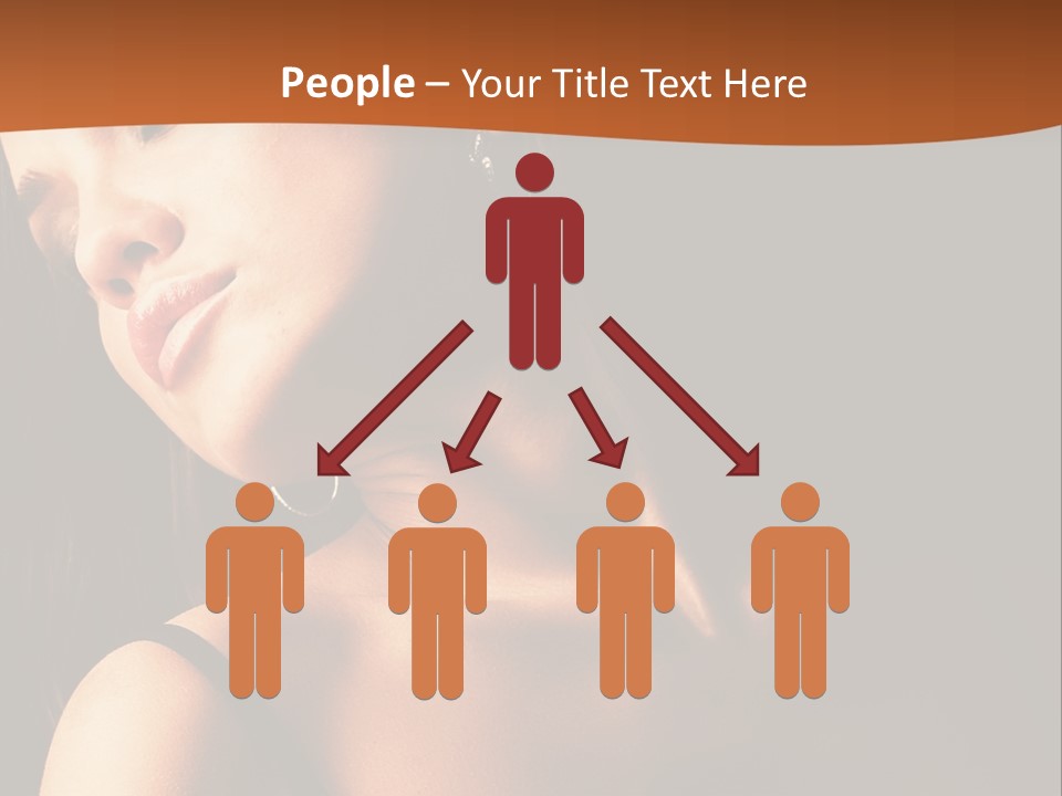 Element Cartoon Flower PowerPoint Template