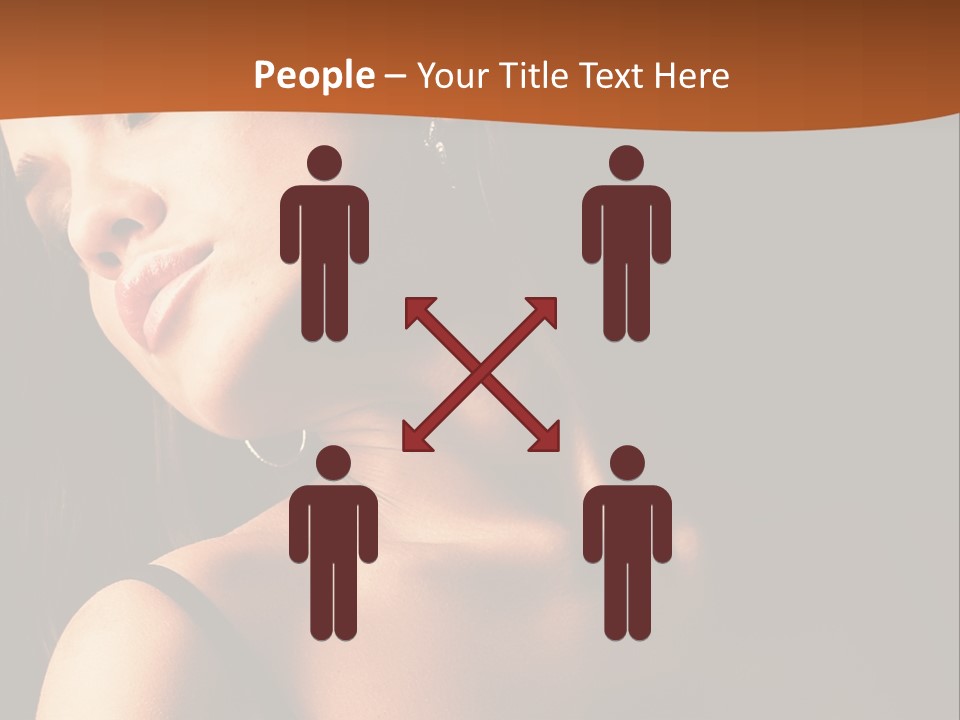 Element Cartoon Flower PowerPoint Template