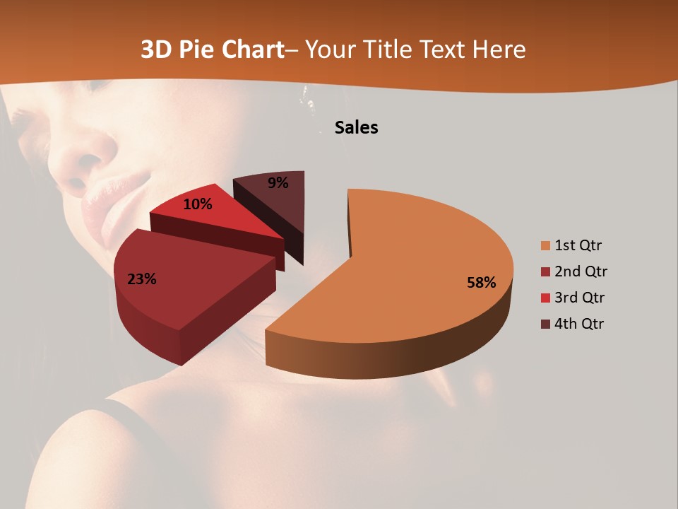 Element Cartoon Flower PowerPoint Template