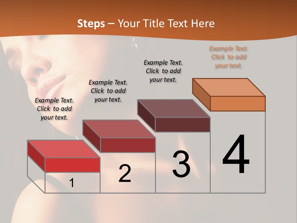 Element Cartoon Flower PowerPoint Template