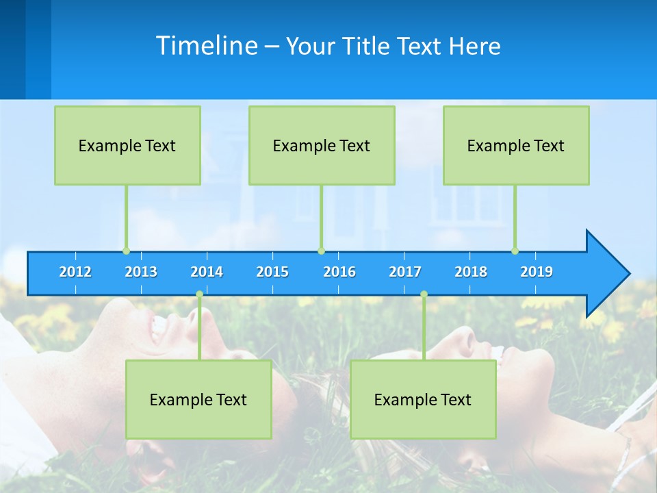 Isolated Star Birthday PowerPoint Template