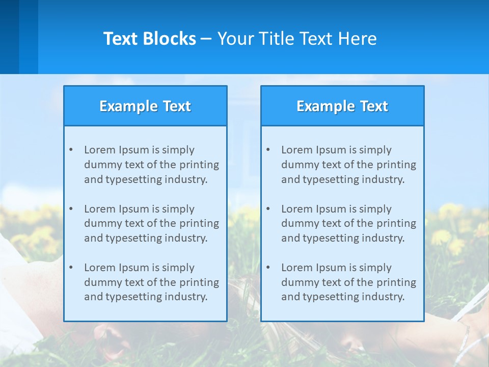 Isolated Star Birthday PowerPoint Template