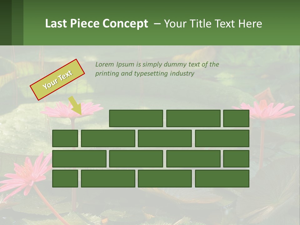 Card Hat Stamp PowerPoint Template