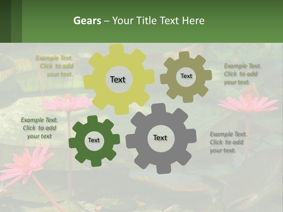 Card Hat Stamp PowerPoint Template