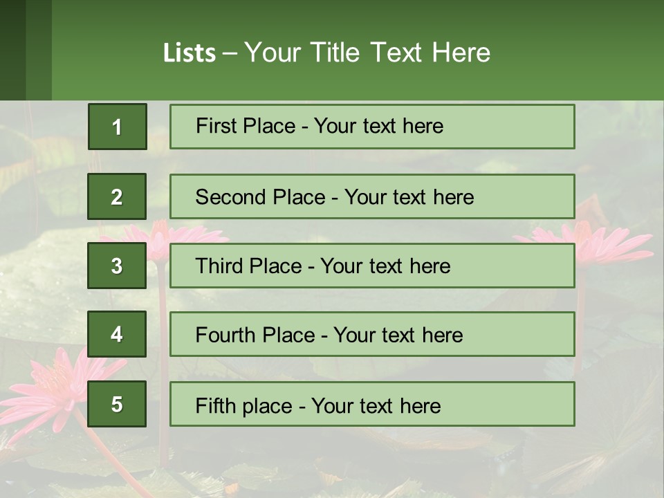 Card Hat Stamp PowerPoint Template