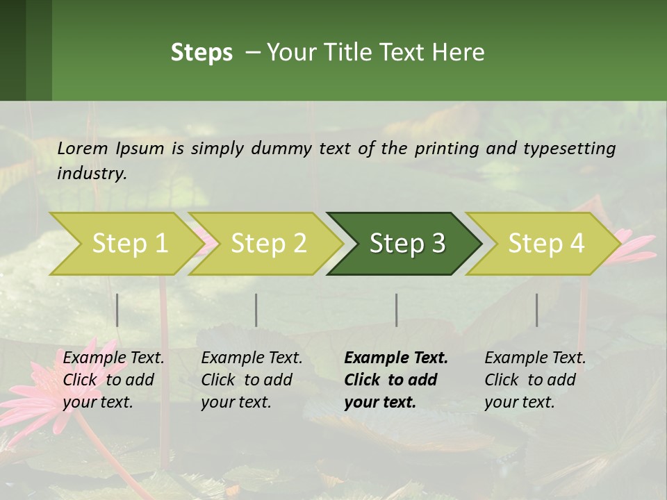 Card Hat Stamp PowerPoint Template